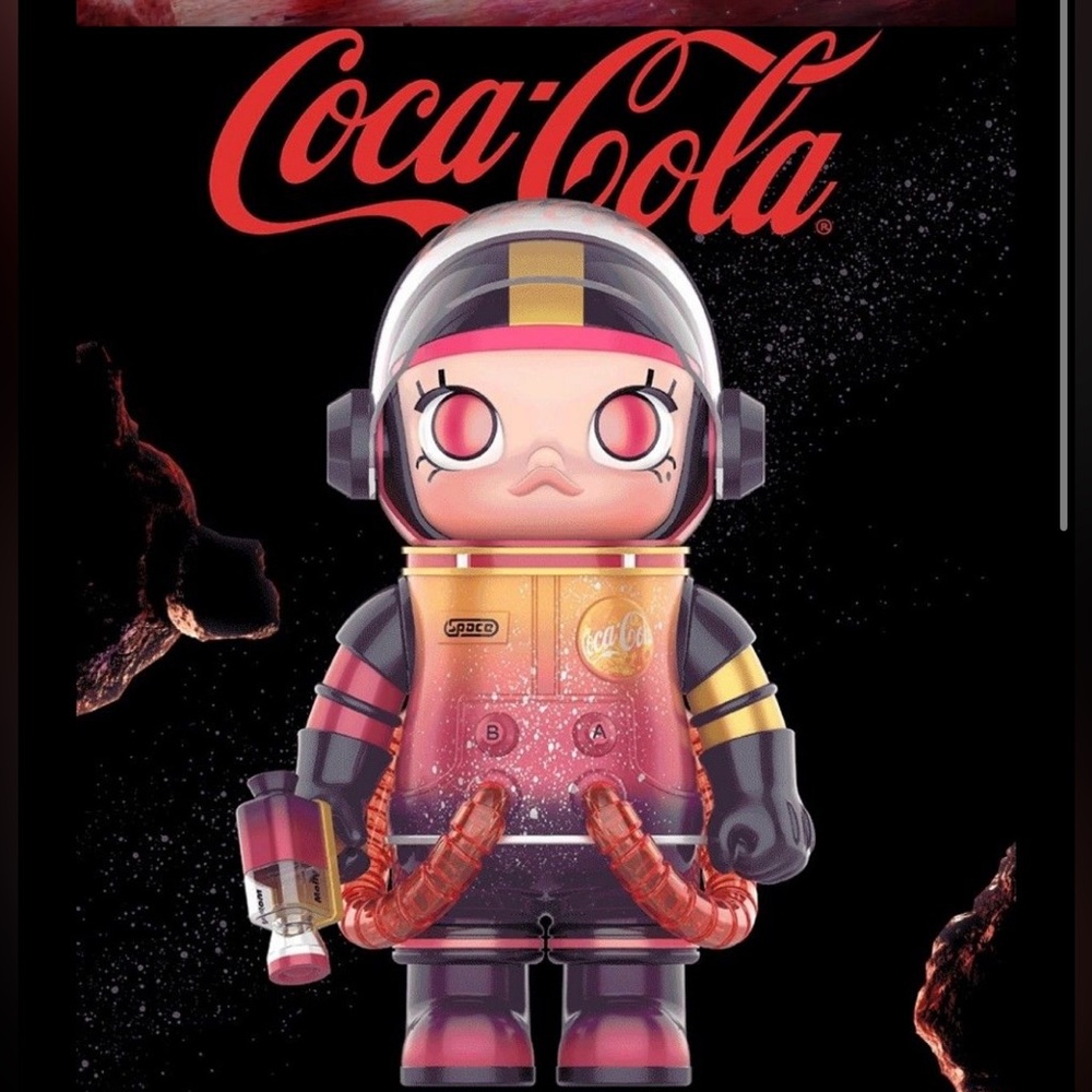 MEGA SPACE MOLLY 400% COCA-COLA VERSION 1 (V1 ) COLLECTIBLE - Picture 15 of 15